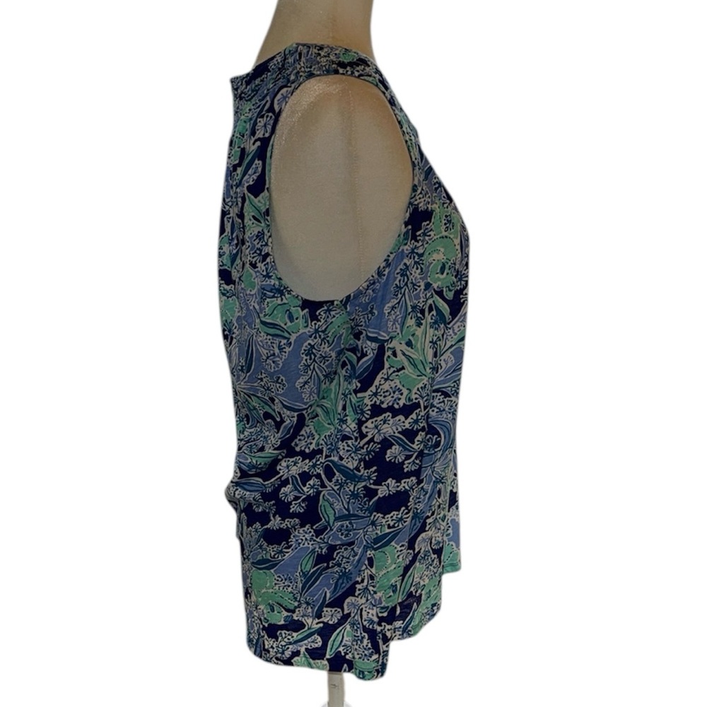 Lilly Pulitzer Essie Koalafications Sleeveless Top Tank, Size Large - Picture 6 of 11